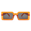 Elowyn - Classic Retro Rectangle Vintage Square Fashion Sunglasses