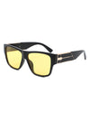 Gaglayqua - Tinted Chunky Square Sunglasses for Women