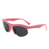 Fliygua - Rectangle Half Frame Sport Square Sunglasses