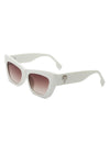 Hush - Chic Retro Tinted Cat Eye Women's Fashion Square Sunglasses