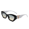 Oclela - Women Square Retro Fashion Cat Eye Sunglasses