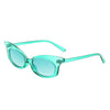 Tadiance - Women Chic Fashion Narrow Oval Butterfly Shape Cat Eye Sunglasses