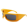 Skytalon - Square Retro Chunky Wrap Around Sunglasses