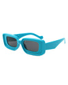 Kastieland - Chunky Narrow Rectangle Fashion Sunglasses for Women