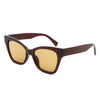 Frastyn - Irregular Oval Sporty Wrap-Around Sunglasses