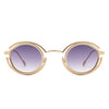 Moonmist - Fashion Circle Geometric Round Futuristic Fashion Sunglasses