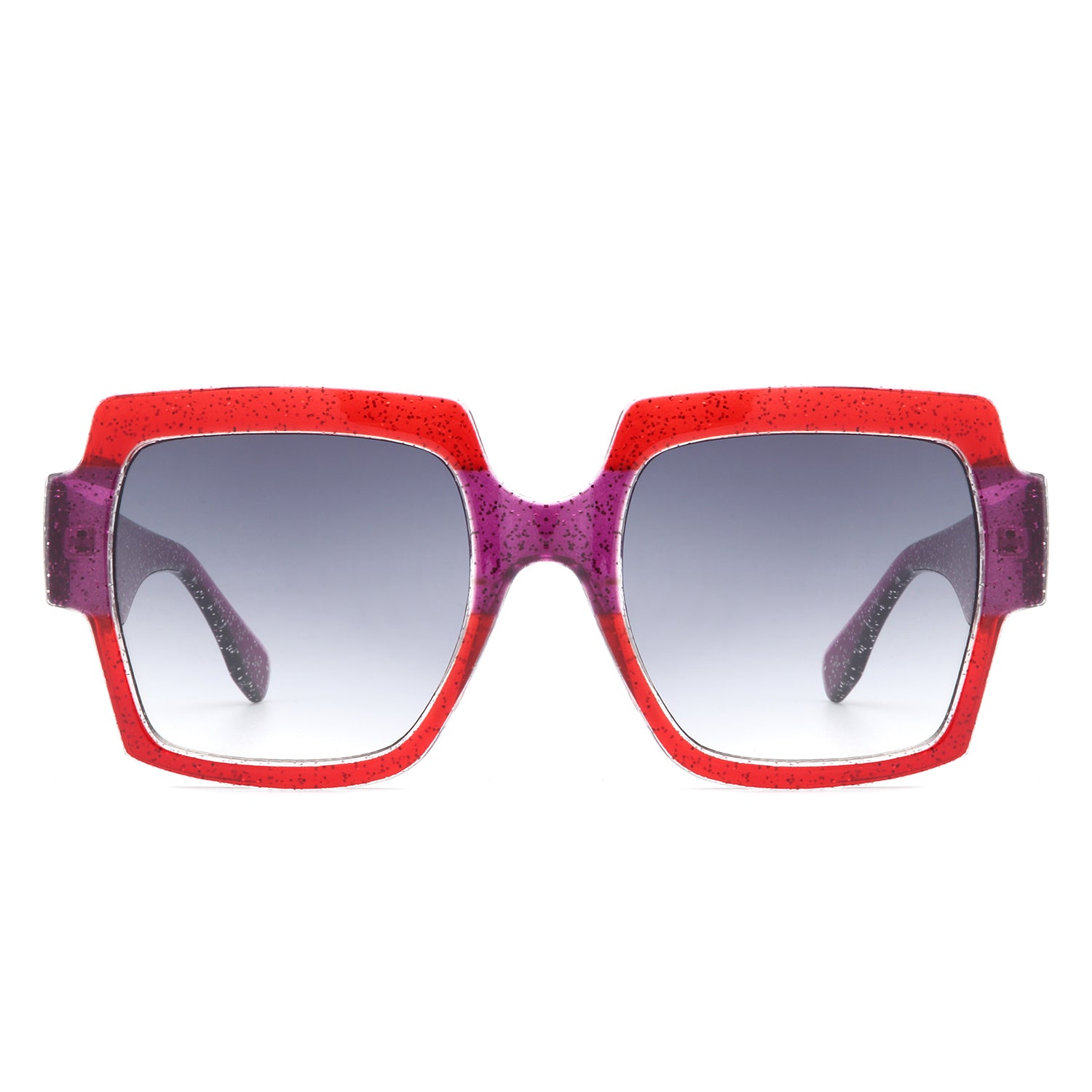 Keen - Women's Fashion Oversized Flat-Top Square Sunglasses