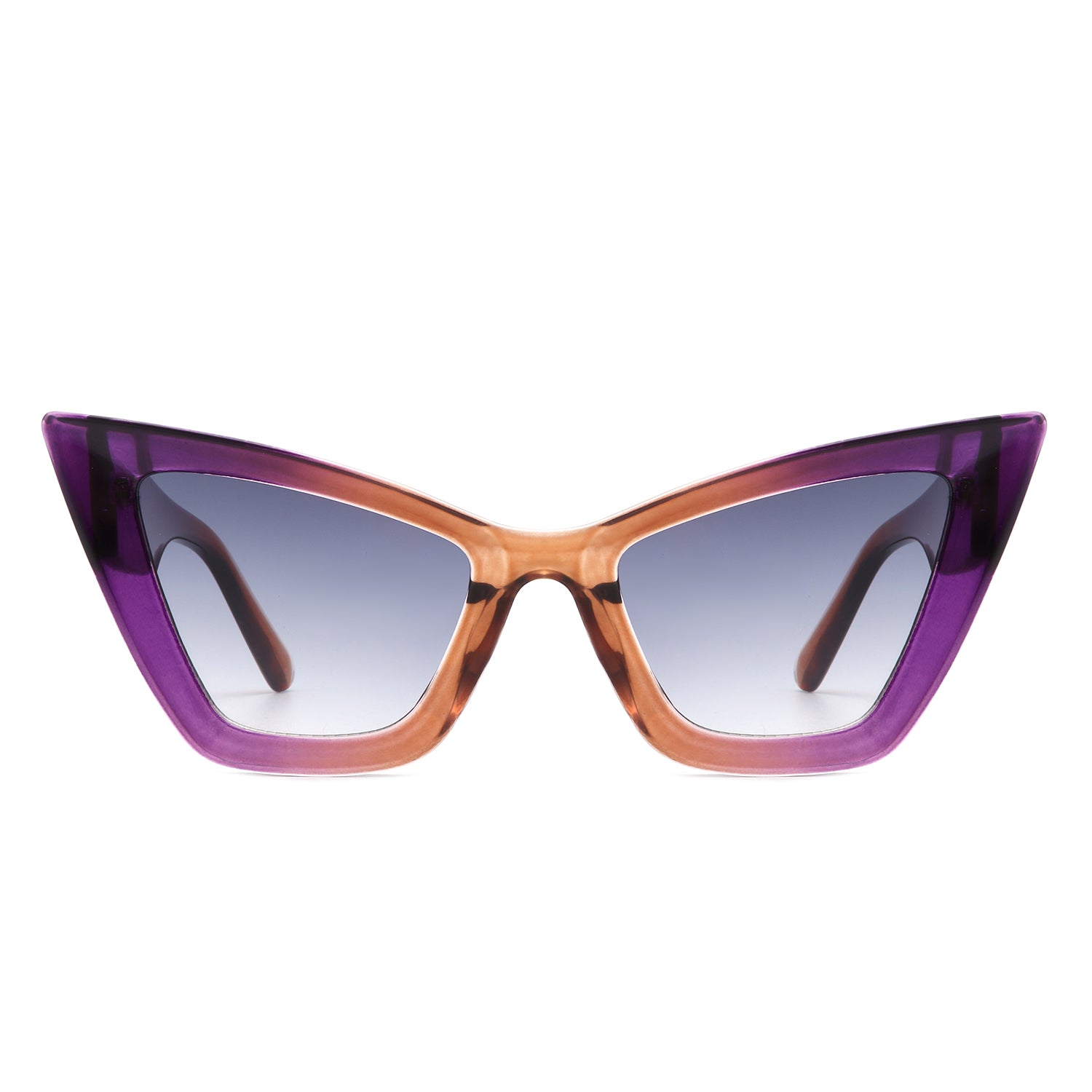 Stardaze - Retro Square High Pointed Cat Eye Sunglasses