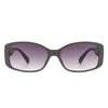 Fantasie - Rectangular Narrow Retro Tinted Fashion Square Sunglasses