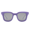 Lustrous - Square Retro 90s Tinted Vintage Fashion Sunglasses