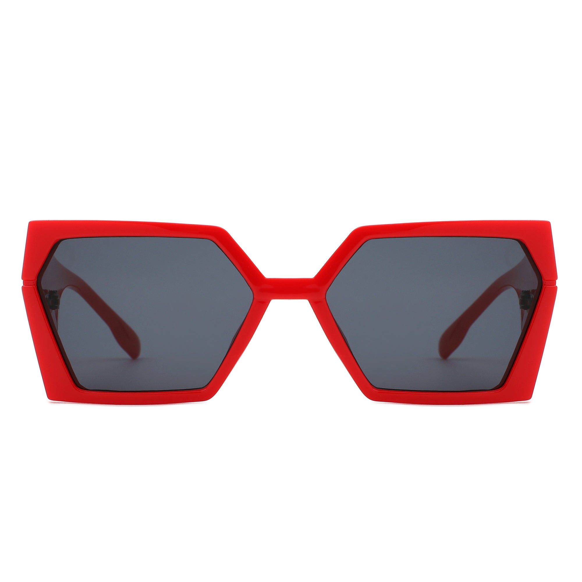 Pulse - Geometric Chunky Fashion Square Sunglass