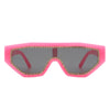 Goldleaf - Geometric Glitter Square Fashion Women Sunglasses