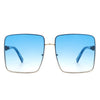Evangely - Classic Square Tinted Fashion Oversize Women Sunglasses