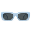 Ublaeso - Retro Square Thick Frame Luxury Fashion Sunglasses