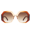 Diamorex - Retro Classic Polygon Round Fashion Women Sunglasses