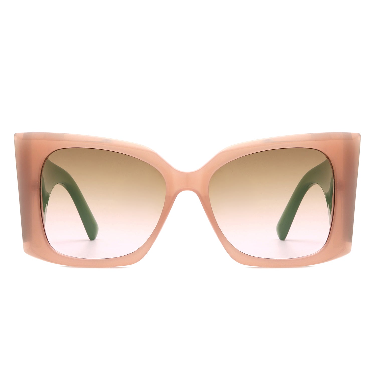 Skydusts - Oversize Square Chunky Fashion Large Women Sunglasses
