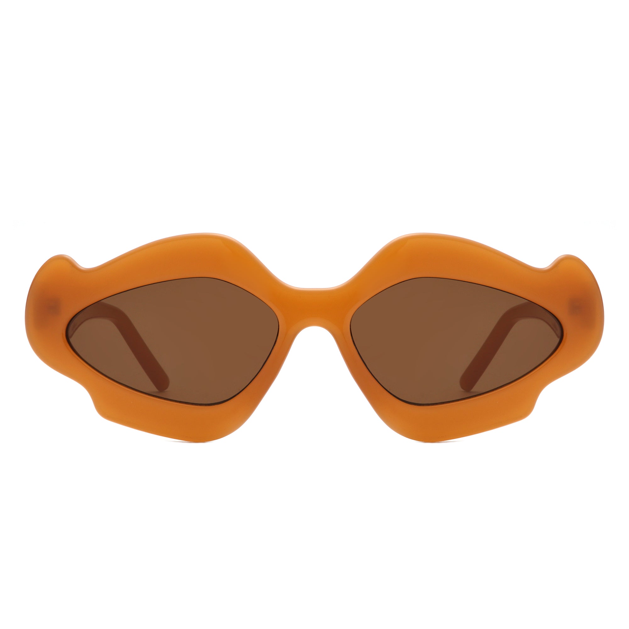 Zyrith - Geometric Wavy Designed Women's Sunglasses