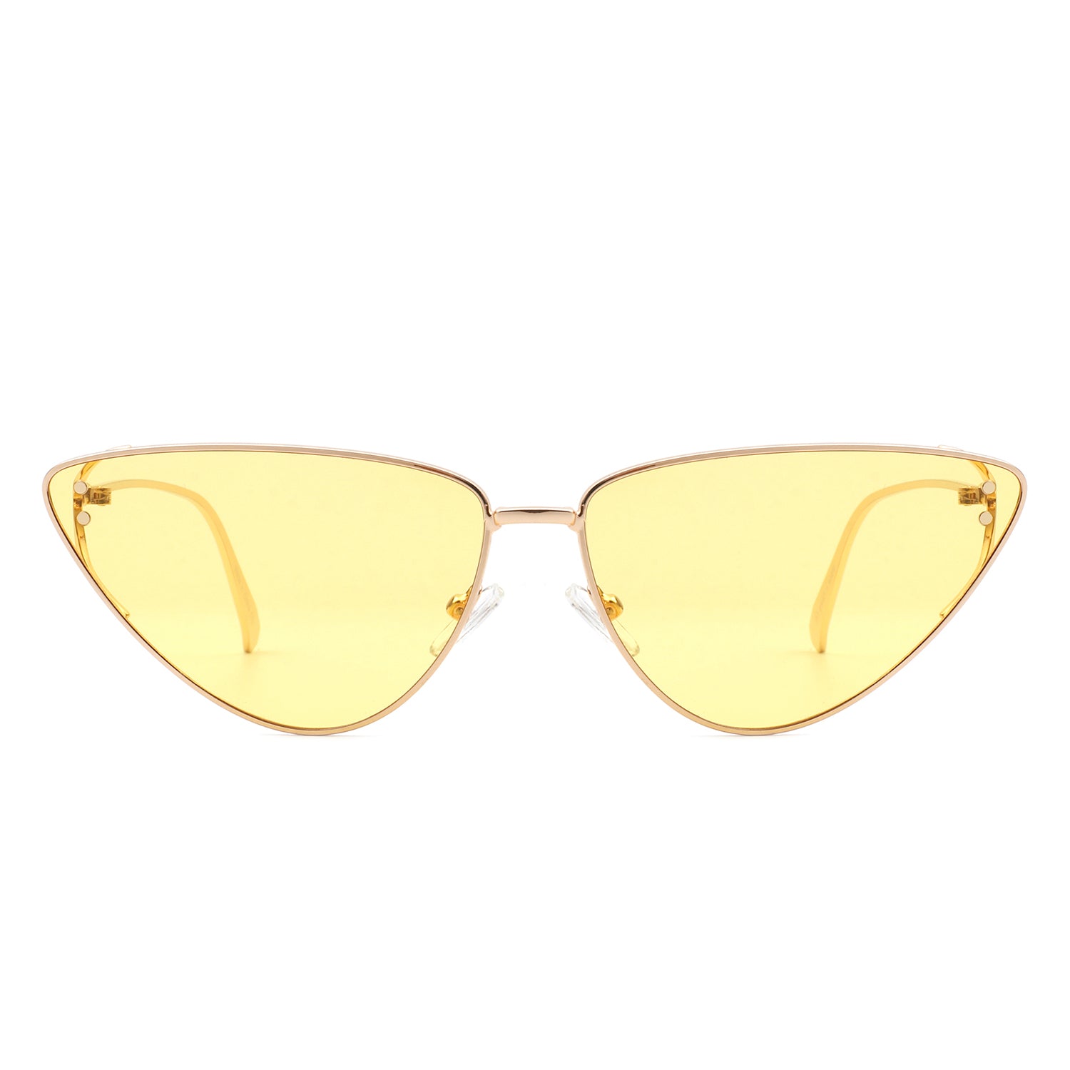 Windflow - Retro Tinted Flat Lens Fashion Cat Eye Sunglasses