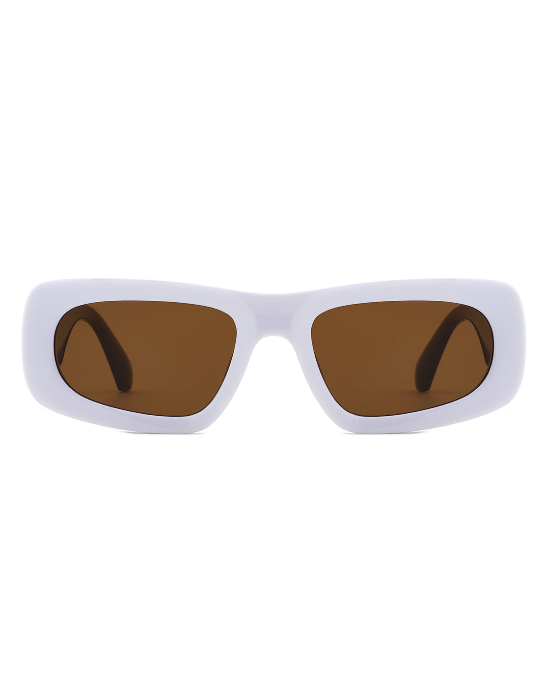 Faelon - Rectangle Retro Narrow Square Fashion Sunglasses