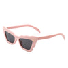 Radiance - Women Irregular Butterfly Wavy Frame Tinted Fashion Cat Eye Sunglasses
