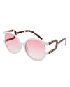 Iloria - Oversized Fashion Irregular Round Sunglasses