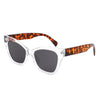 Frastyn - Irregular Oval Sporty Wrap-Around Sunglasses