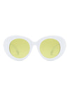 Optic - Round Oval Oversized Women's Fashion Sunglasses