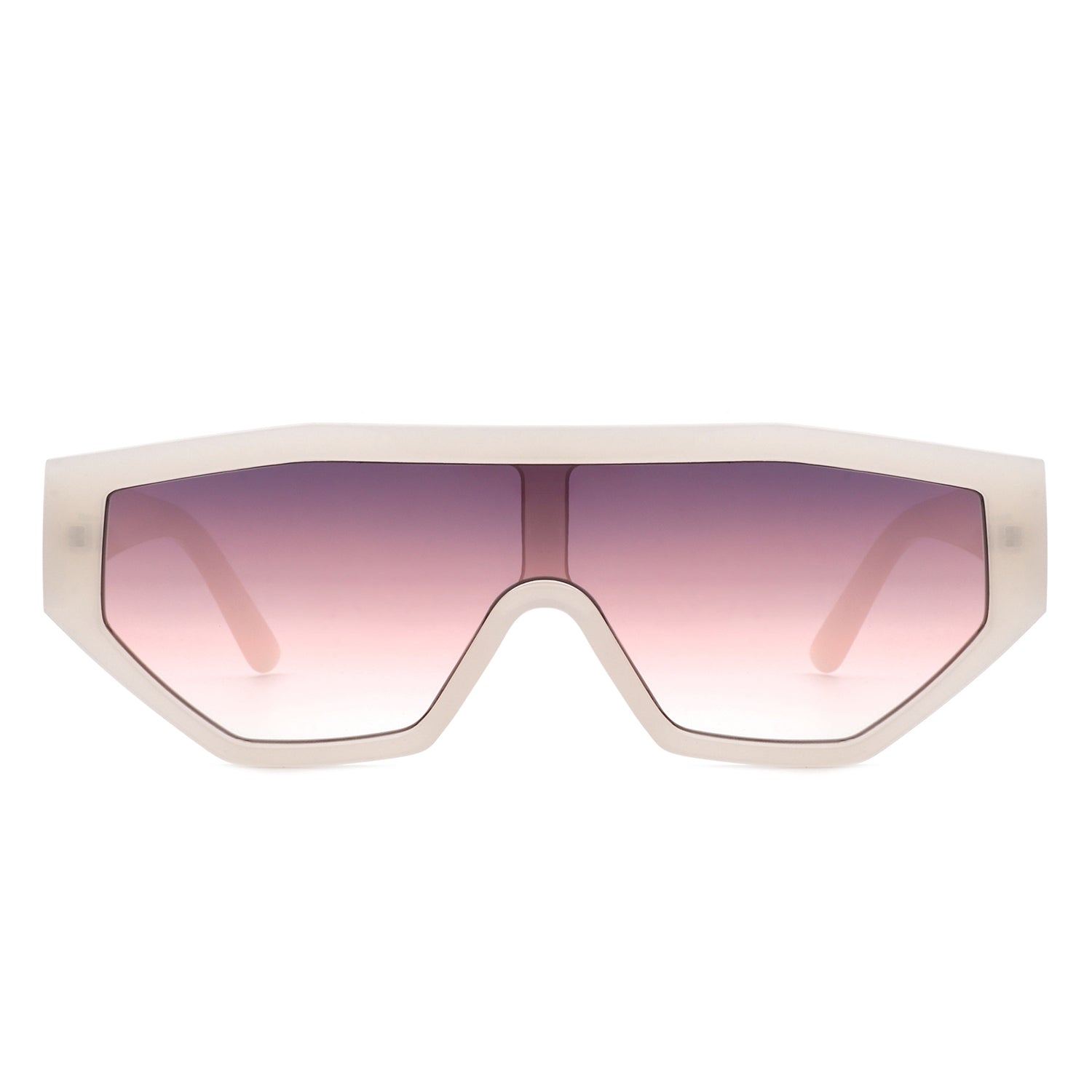 Firelily - Geometric Square Futuristic Fashion Sunglasses