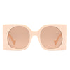 Prism - Chunky Oversized Square Fashion Luxury Sunglasses for Women