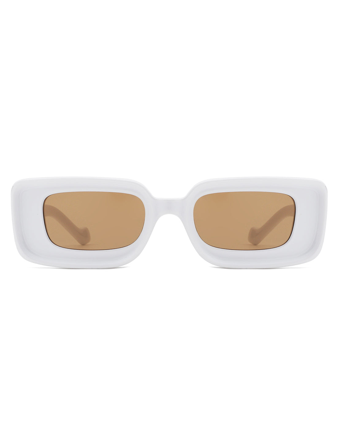 Kastieland - Chunky Narrow Rectangle Fashion Sunglasses for Women
