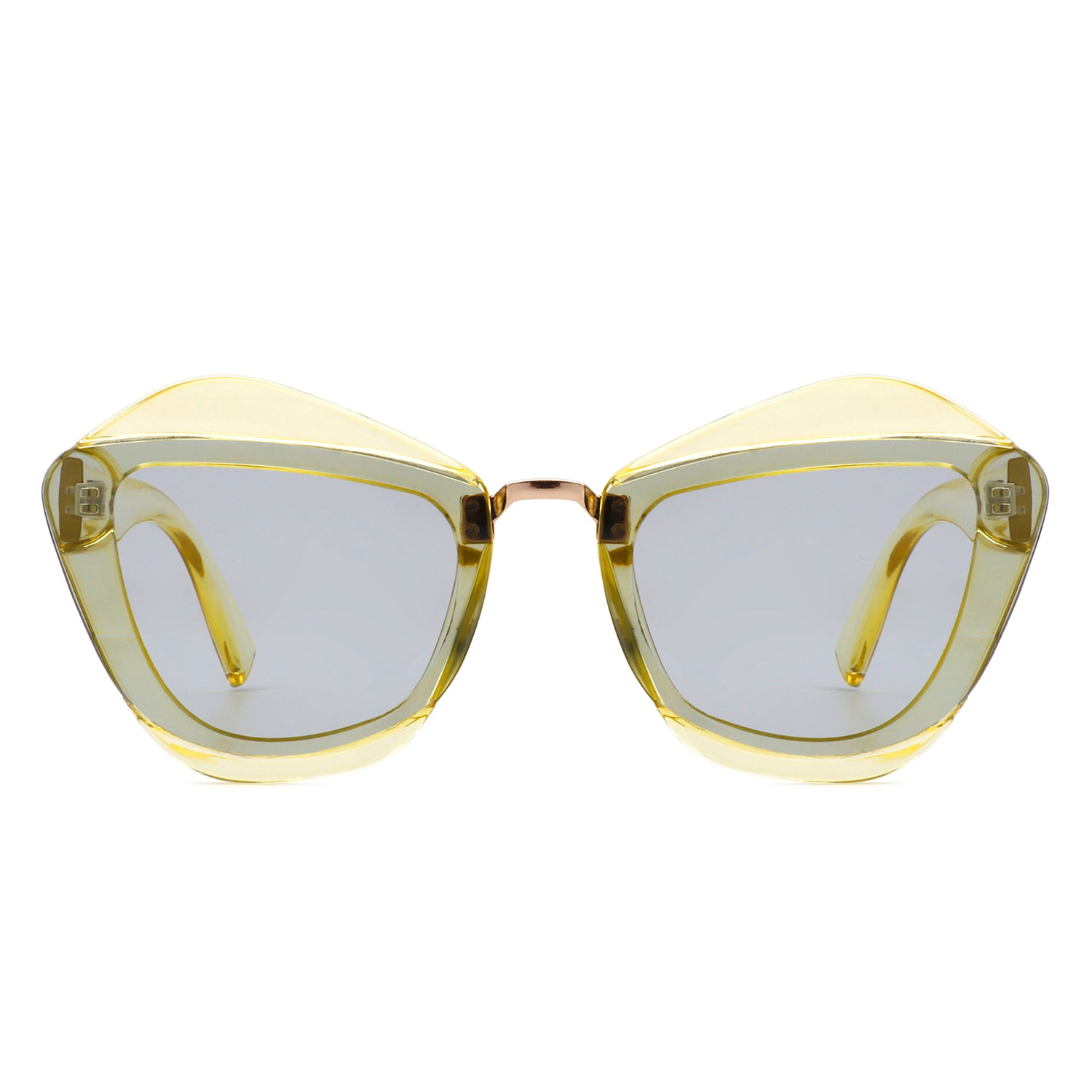 Infernia - Women Square Fashion Irregular Cat Eye Sunglasses