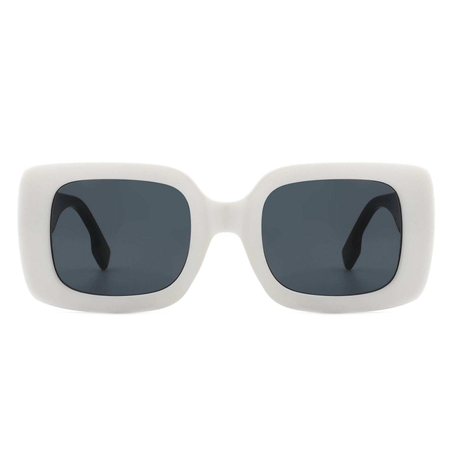 Jadestone - Square Retro Flat Top Fashion Sunglasses