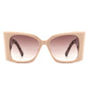 Skydusts - Oversize Square Chunky Fashion Large Women Sunglasses