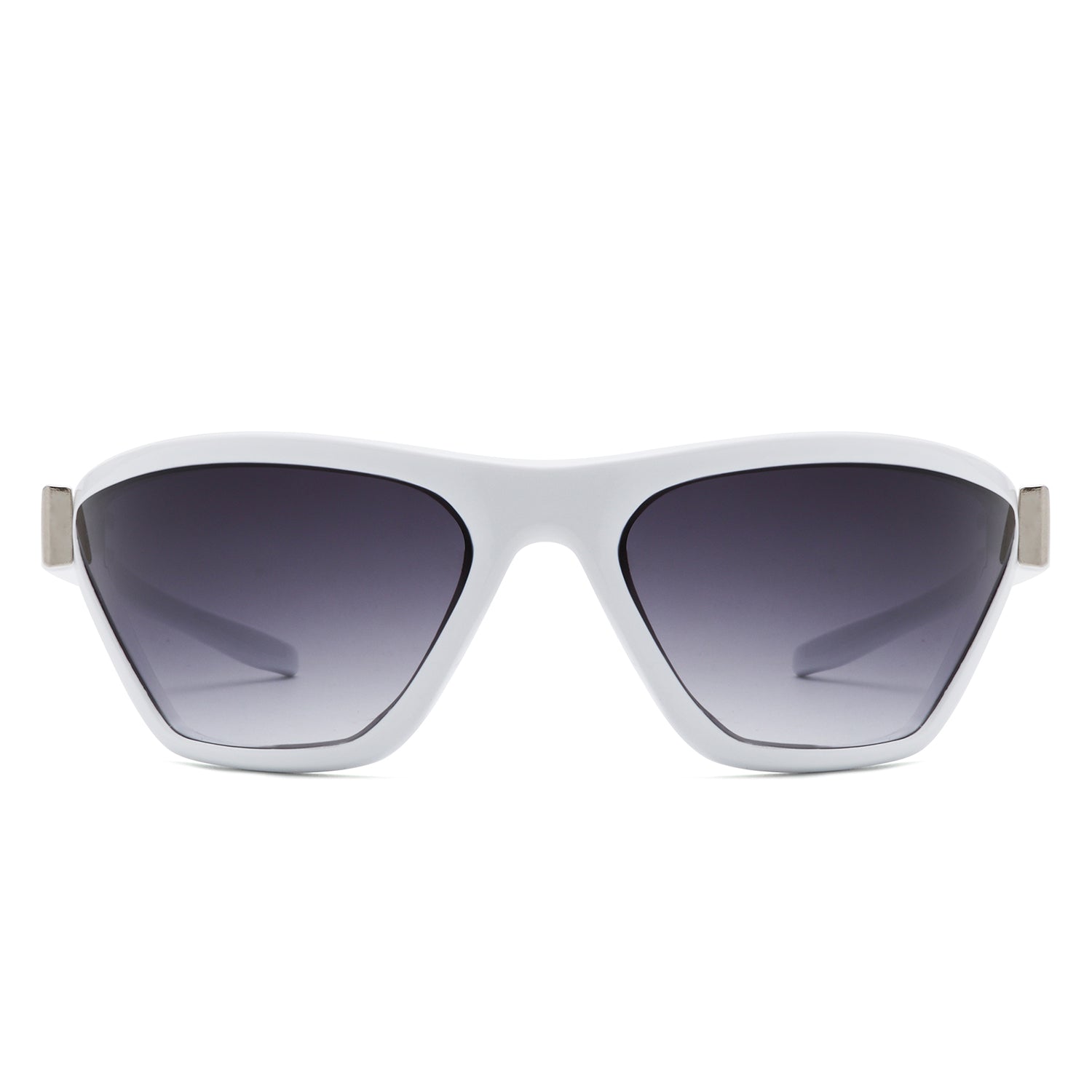 Luminize - Square Mirrored Wrap Around Sport Sunglasses