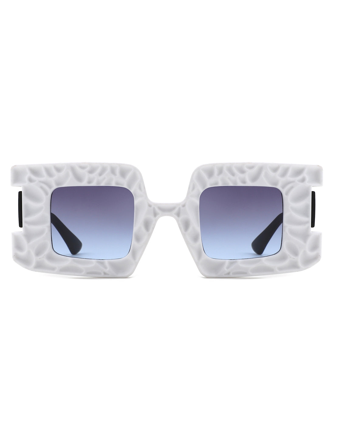 Pledge - Modern Chunky Geometric Square Fashion Sunglasses
