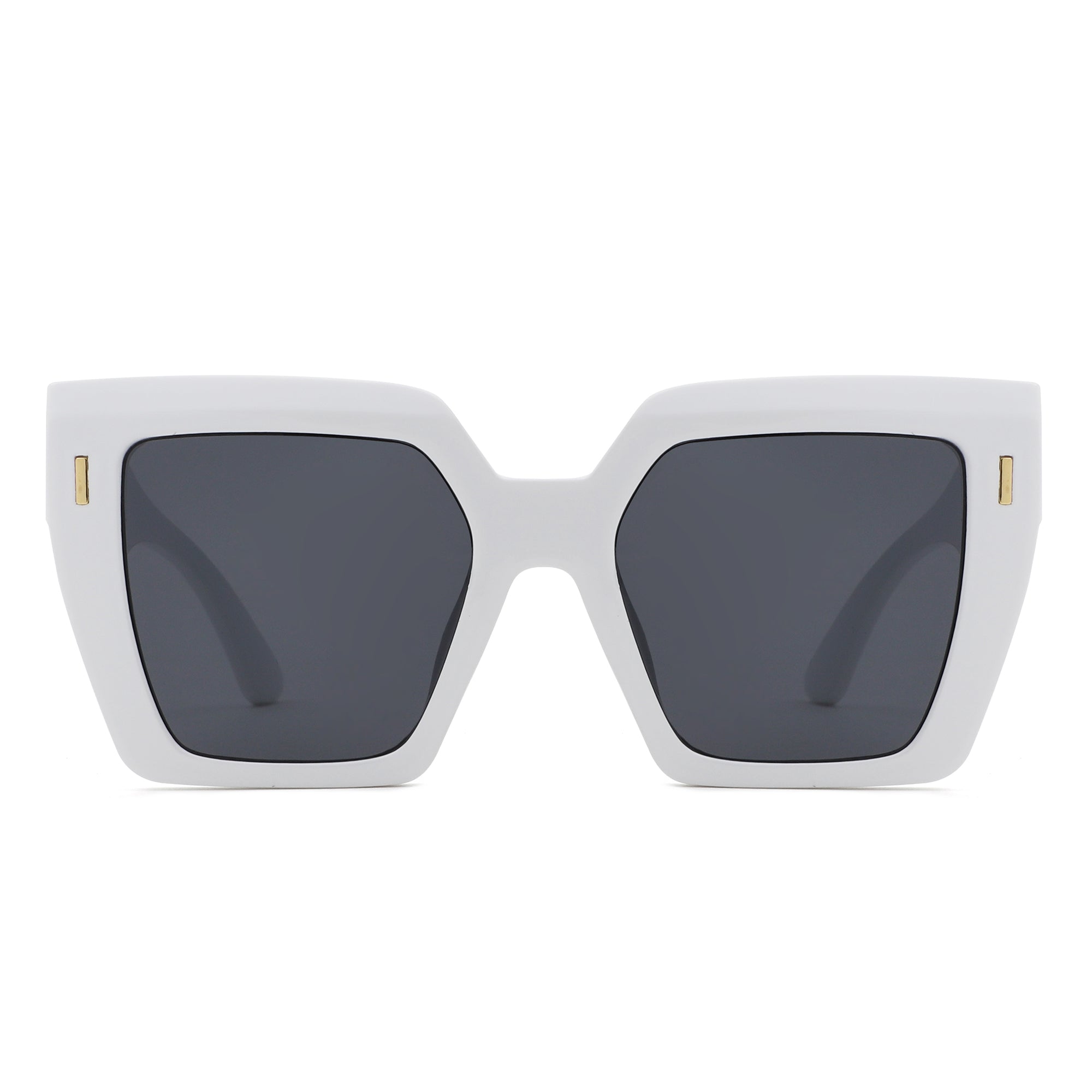 Luma - Chic Flat Top Fashion Women's Square Sunglass