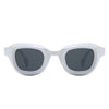 Kyvyn - Small Square Horn-Rimmed Fashion Color Pop Sunglasses