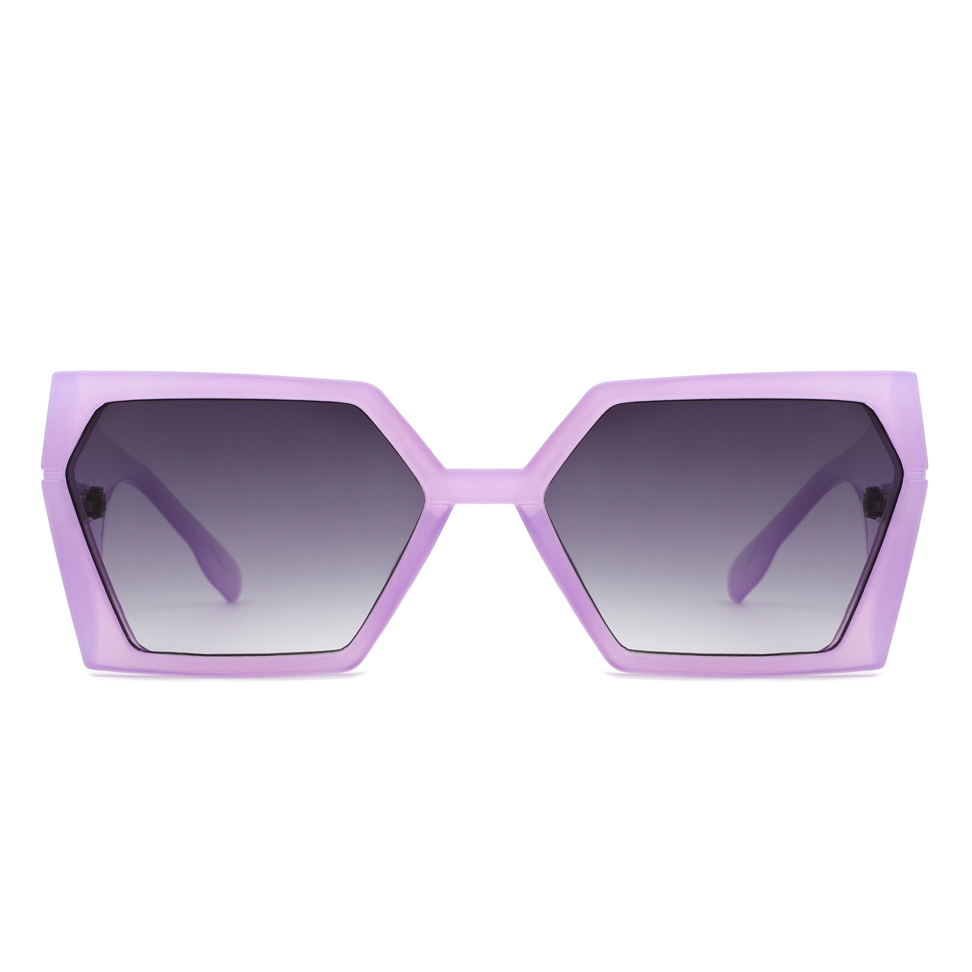 Pulse - Geometric Chunky Fashion Square Sunglass