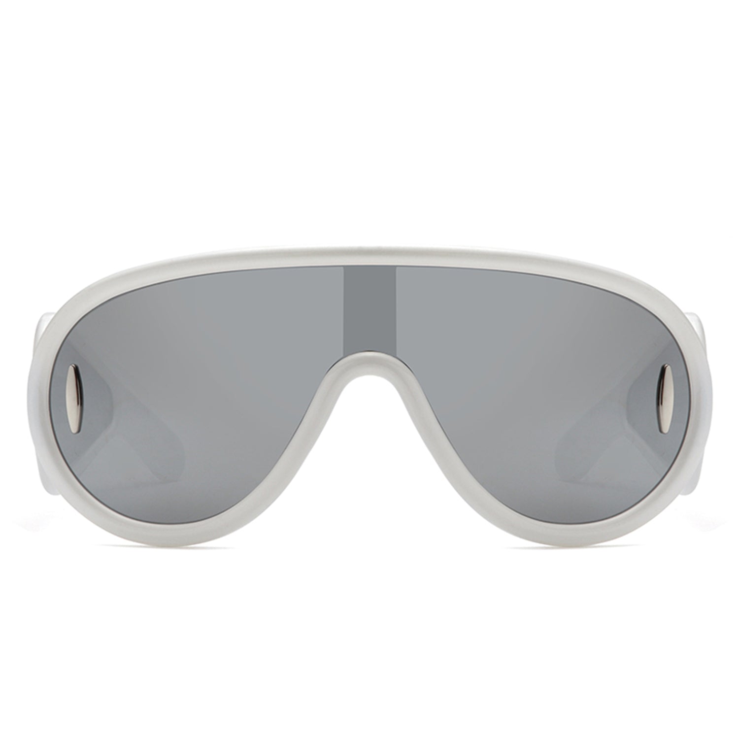 White cheap fashion sunglasses