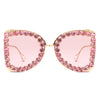 Apex - Luxury Oversized Rhinestone Butterfly Women's Sunglasses