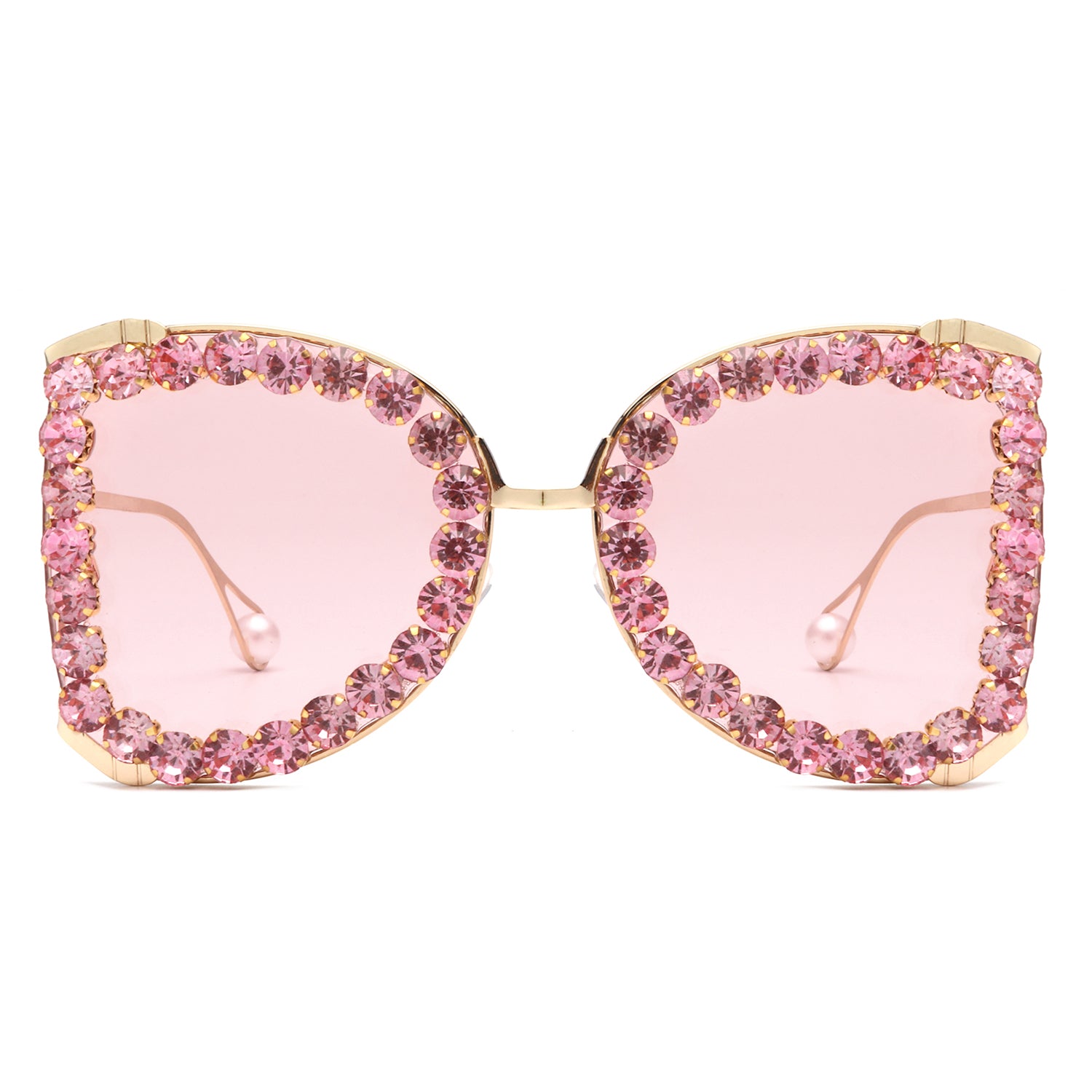Apex - Luxury Oversized Rhinestone Butterfly Women's Sunglasses