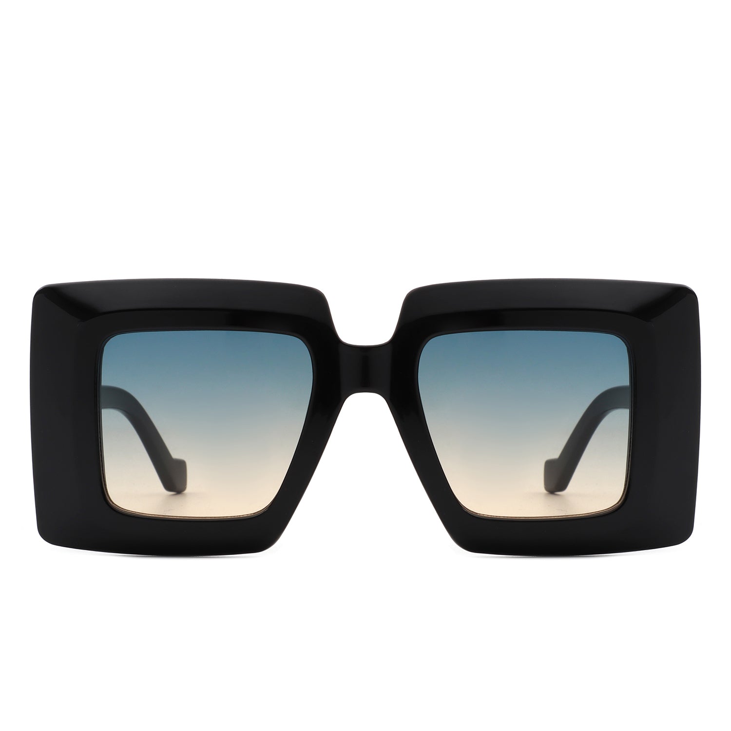 Oversized flat top sunglasses best sale