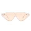 Zedillia - Triangle Mod Irregular Fashion Vintage Geometric Retro Sunglasses