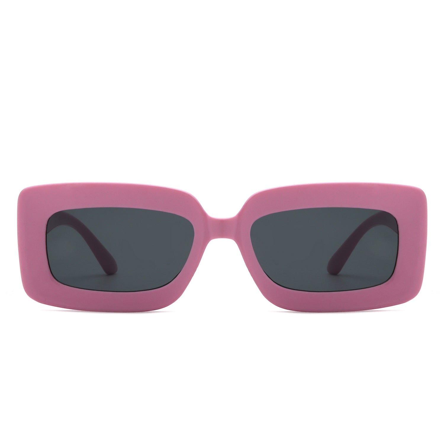 Celestra - Rectangle Square Flat Lens Tinted Sunglasses