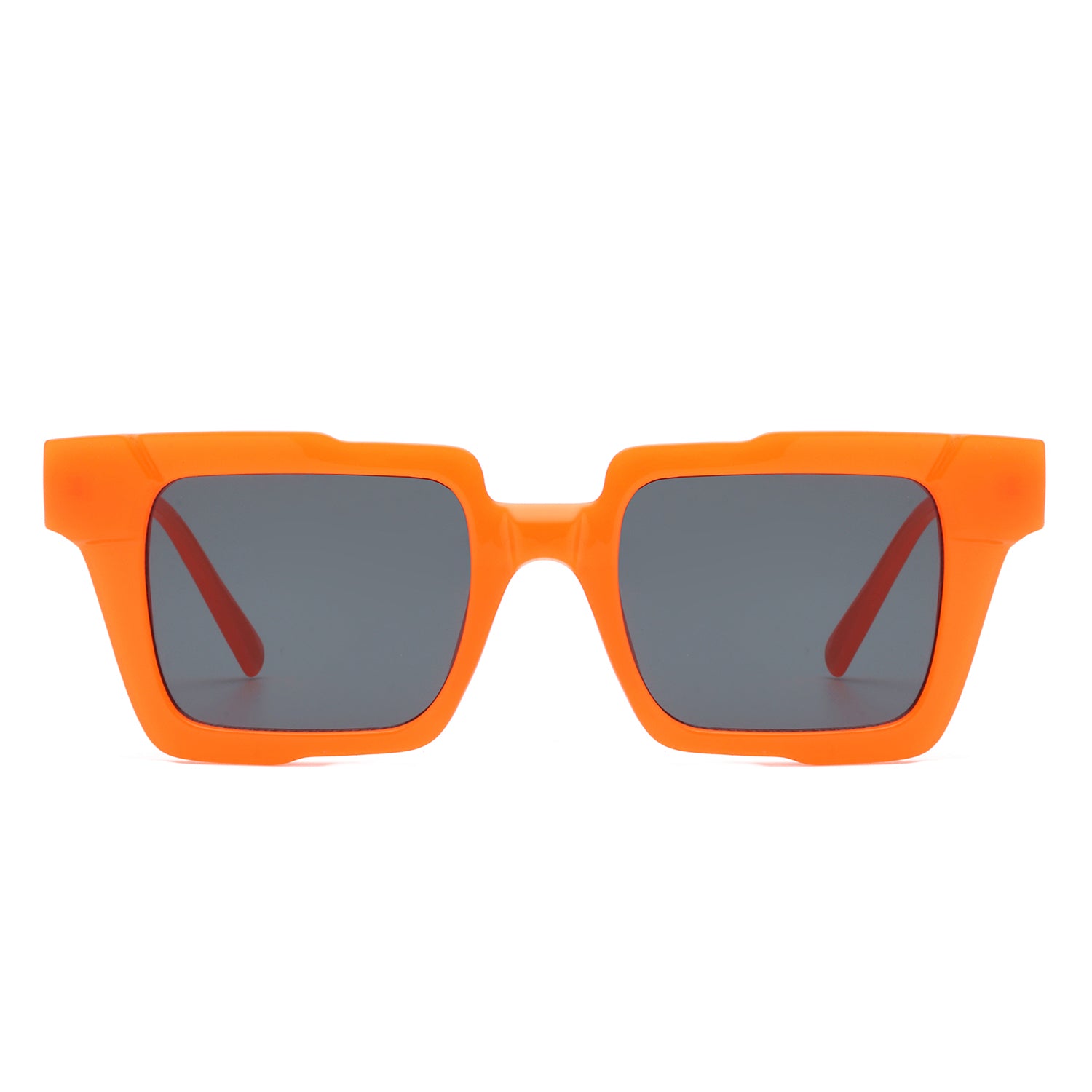 Xeno - Flat Top Geometric Fashion Square Sunglasses