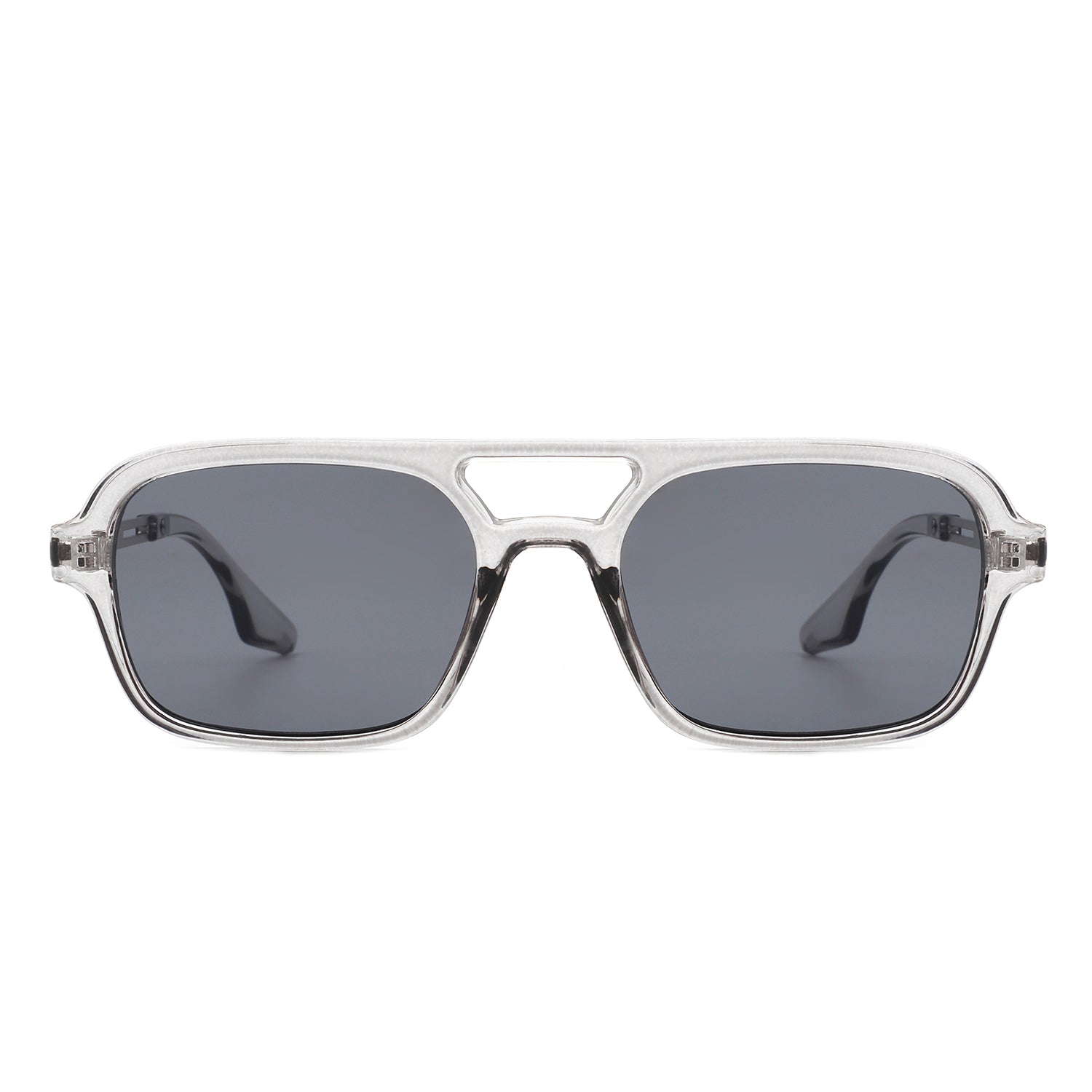Candorae - Retro Square Brow-Bar Fashion Aviator Style Vintage Sunglasses