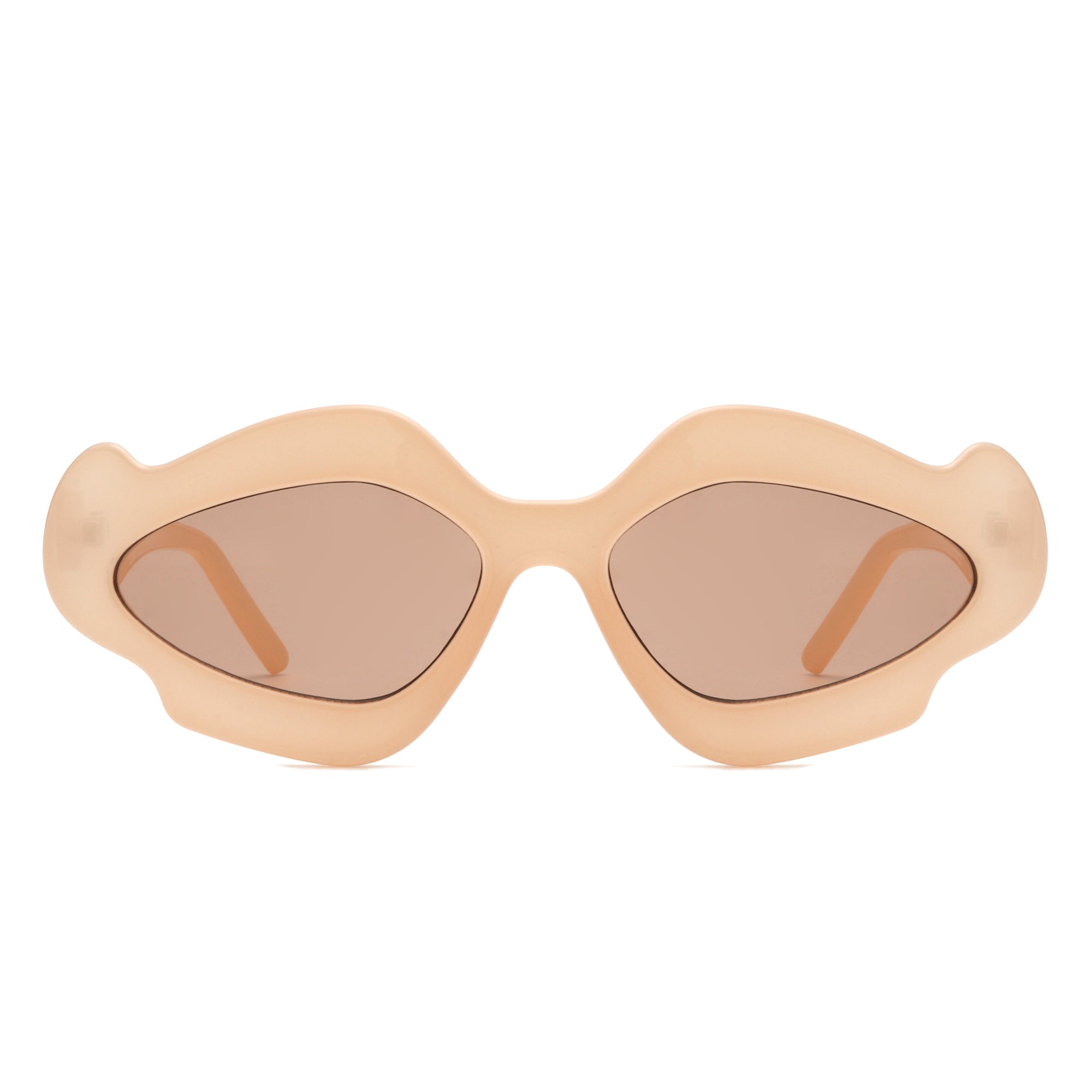 Zyrith - Geometric Wavy Designed Women's Sunglasses
