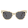 Frastyn - Irregular Oval Sporty Wrap-Around Sunglasses