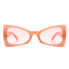 Bellavia - Triangle Retro Cat Eye High Pointed Tinted Fashion Sunglasses