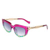 Skylight - Women Chic Chain Link Design Fashion Cat Eye Sunglasses